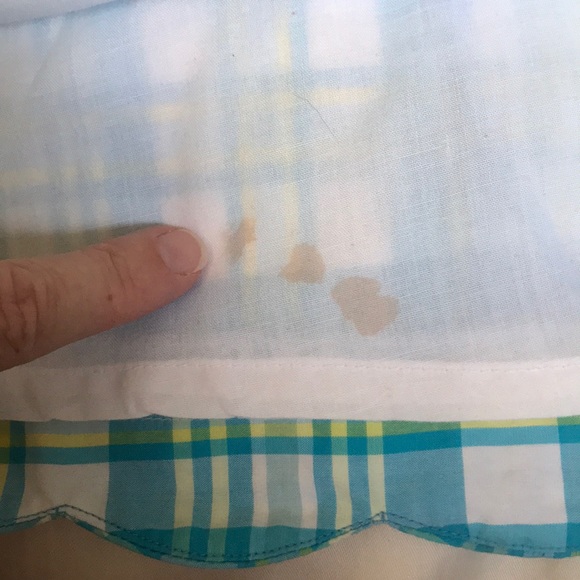 Lilly Pulitzer girls size 6 blue plaid dress - Picture 7 of 7